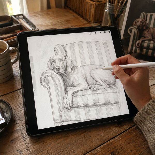 Hand-drawn