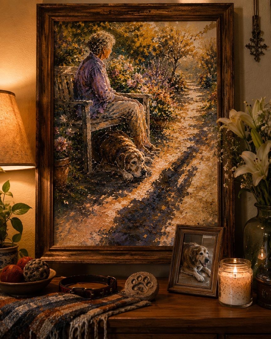 Senior Love — Memorial Pet Portrait