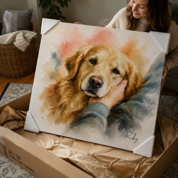 Day 4–7 — Final Soft Watercolor Memories illustration