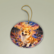 Pet Ceramic Ornament — Watercolor