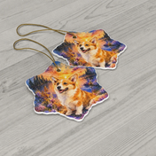 Pet Ceramic Ornament — Watercolor