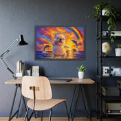 Pet Portrait Framed Print