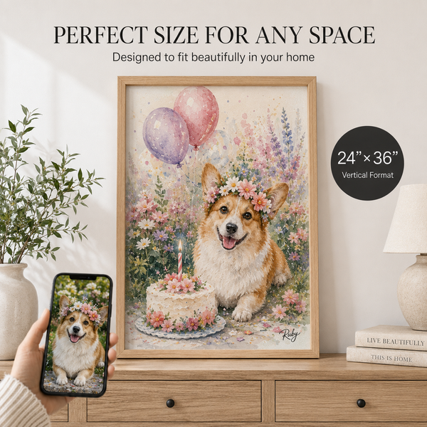 Celebration — Milestone Pet Portrait