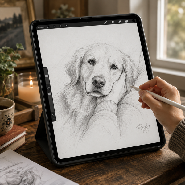 Hand-drawn