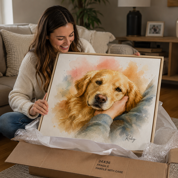 Day 4–7 — Final Soft Watercolor Memories illustration