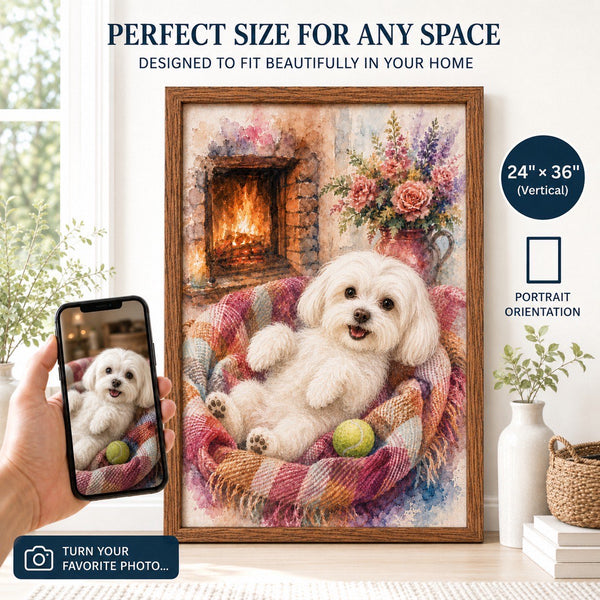 Last Favorite Place — Memorial Pet Portrait