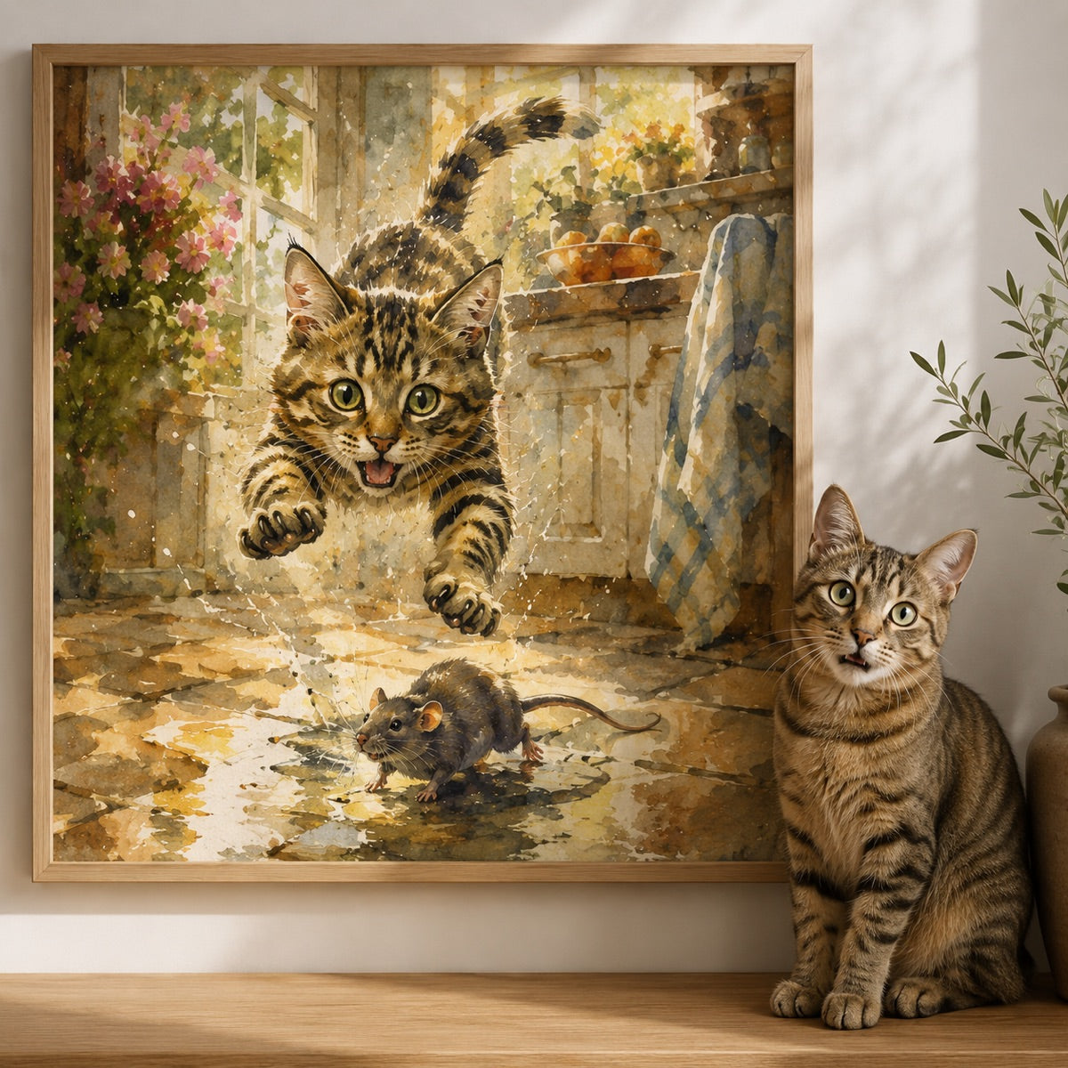 Day 2 — sketches for cat, dog, rabbit