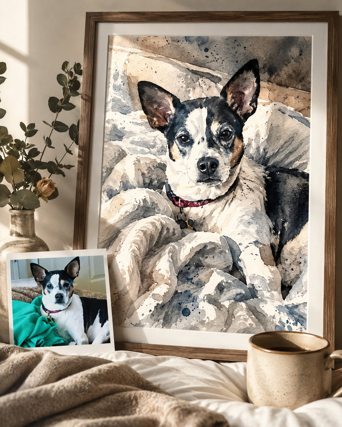 Max · First Day Home — Soft Watercolor chapter by Maya Reyes, dated Spring 2018