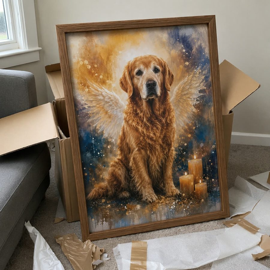 Buddy golden retriever memorial