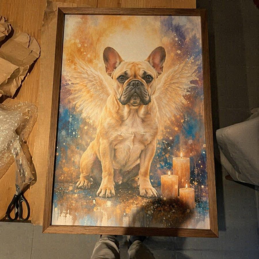 Cooper French bulldog memorial