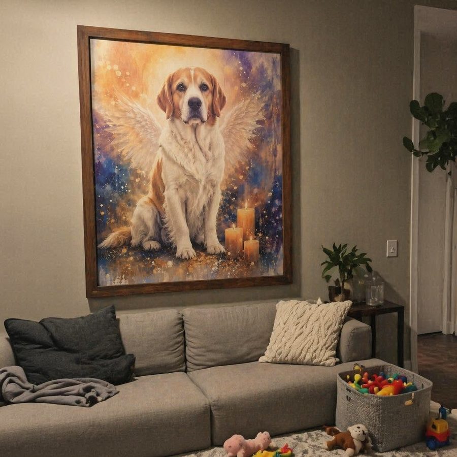 Bailey beagle memorial — customer photo