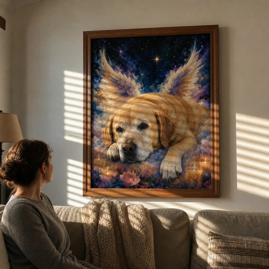 senior golden retriever — customer photo