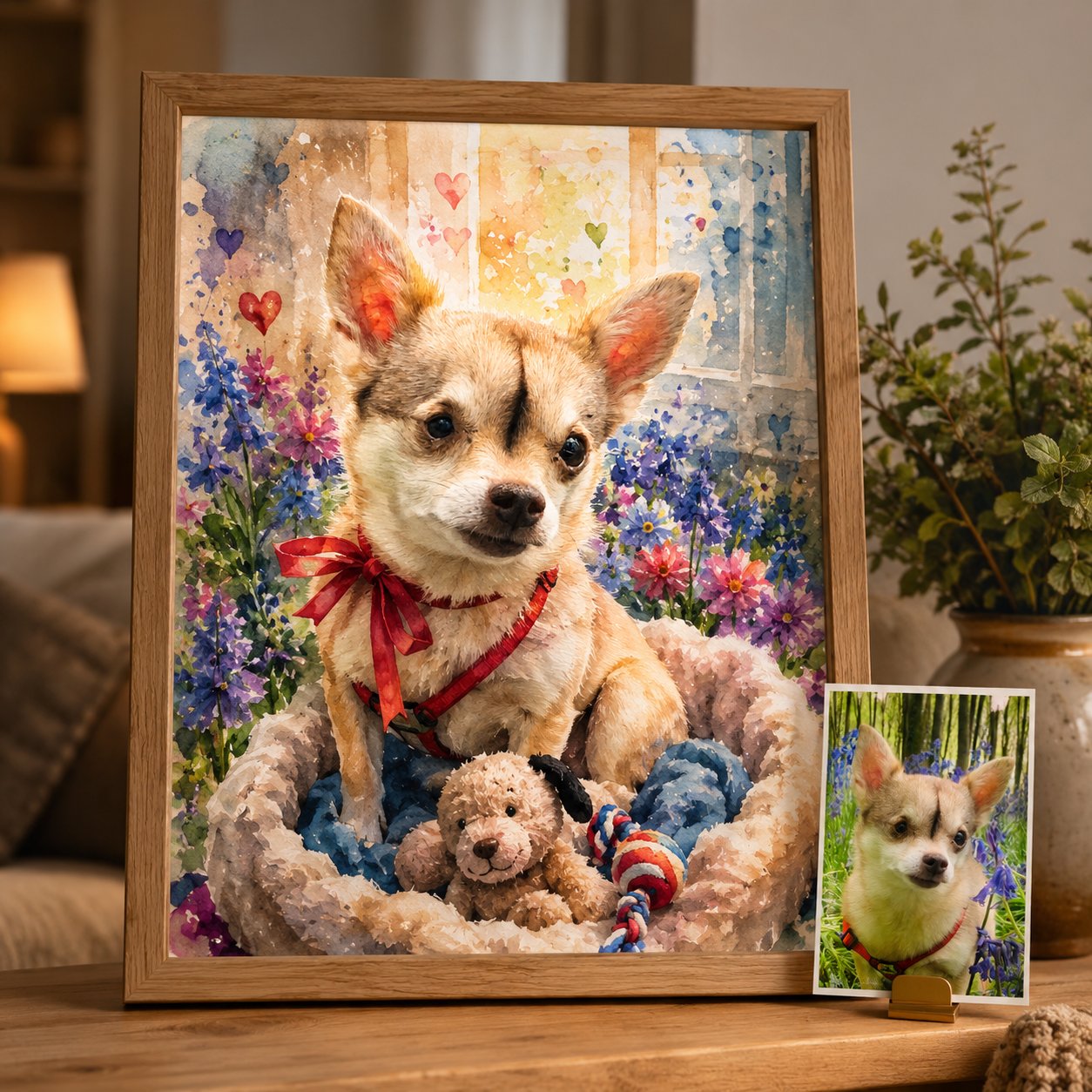 Adoption Day — The first portrait